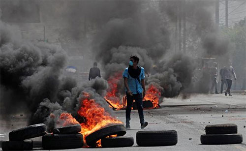 protestas en Nicaragua La Policía de Nicaragua informa de dos muertos y 121 heridos en las protestas